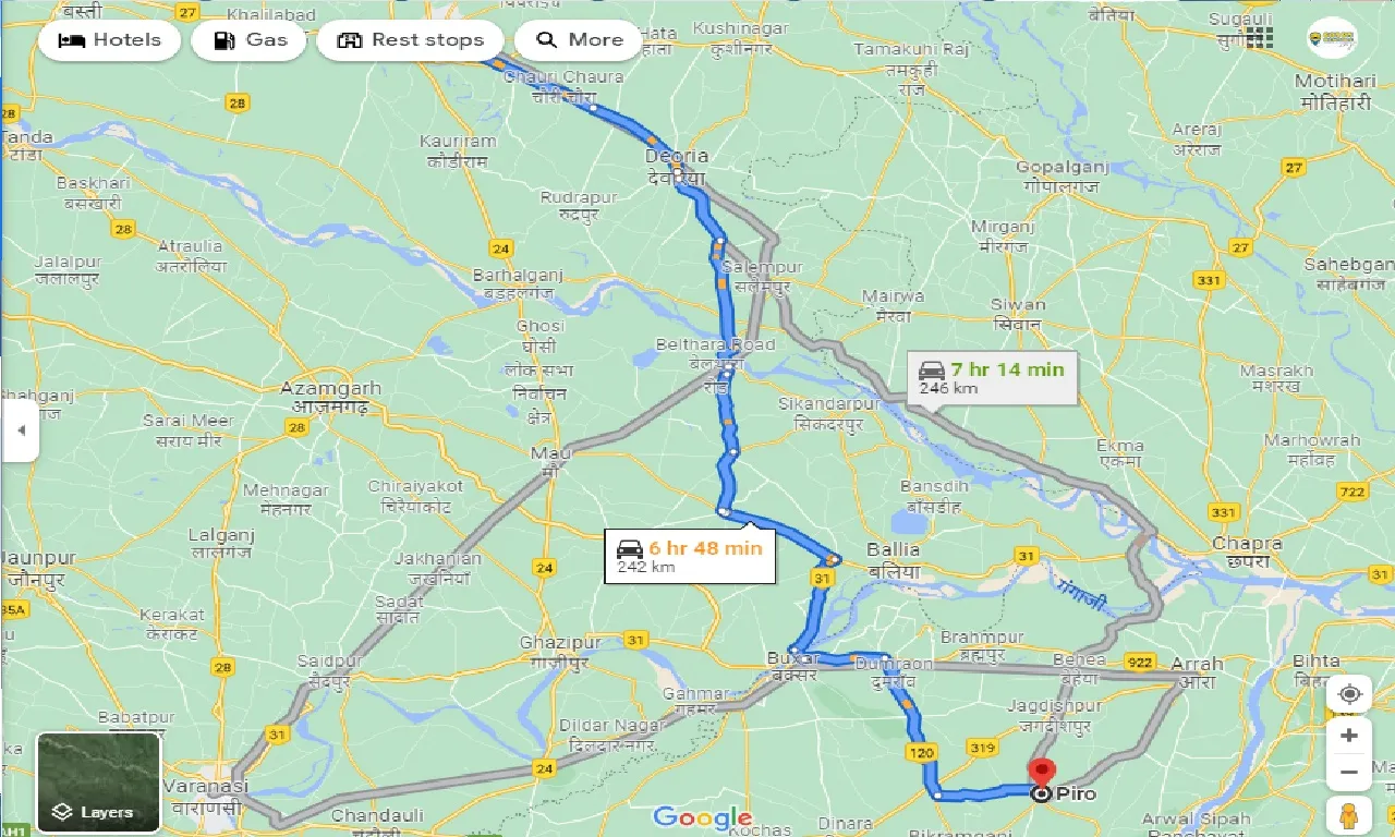 gorakhpur-to-piro-taxi