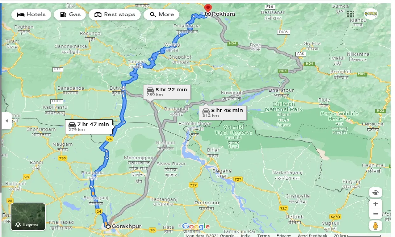 gorakhpur-to-pokhara-round-trip