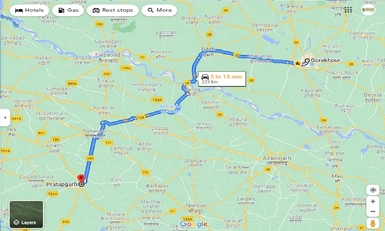 gorakhpur-to-pratapgarh-one-way