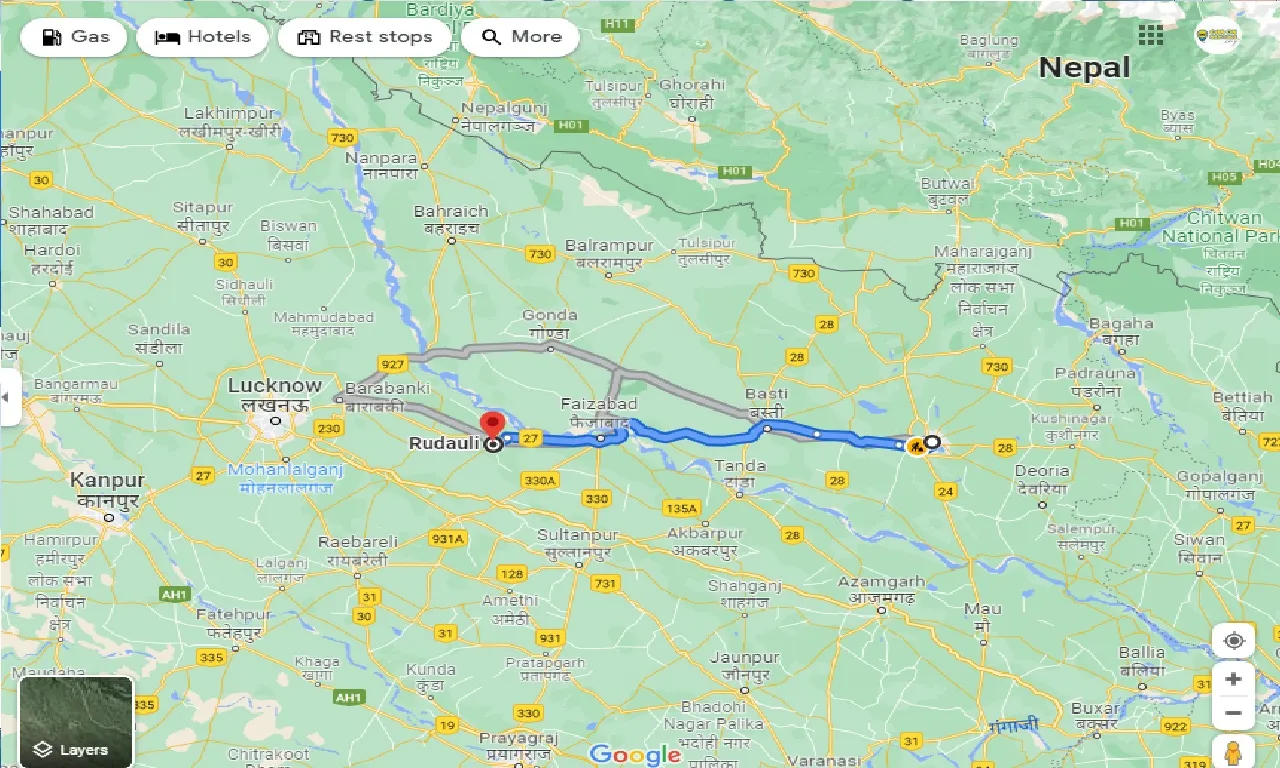 gorakhpur-to-rudauli-taxi
