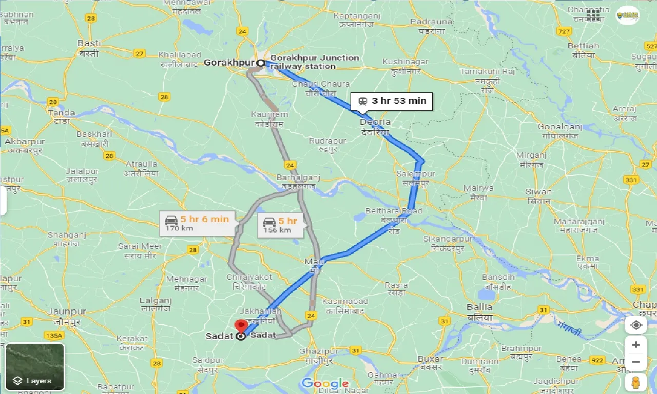 gorakhpur-to-sadat-taxi