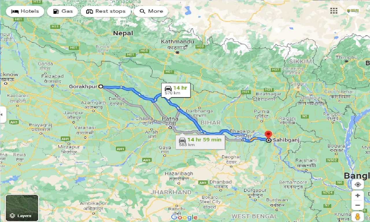 gorakhpur-to-sahebganj-taxi