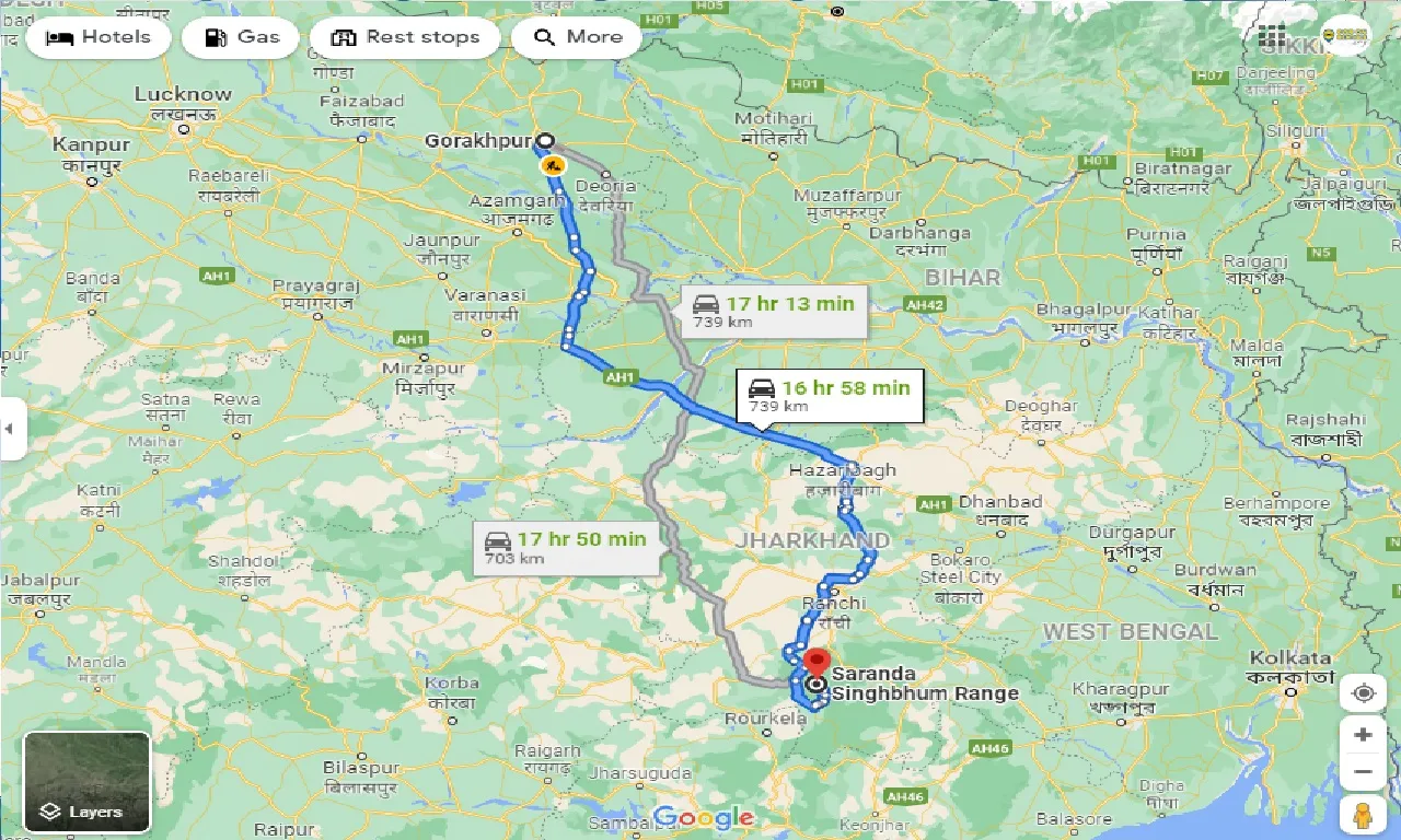 gorakhpur-to-saranda-singhbhum-range-taxi