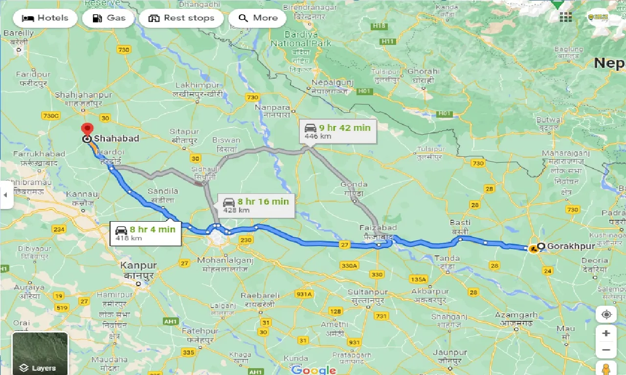 gorakhpur-to-shahabad-one-way