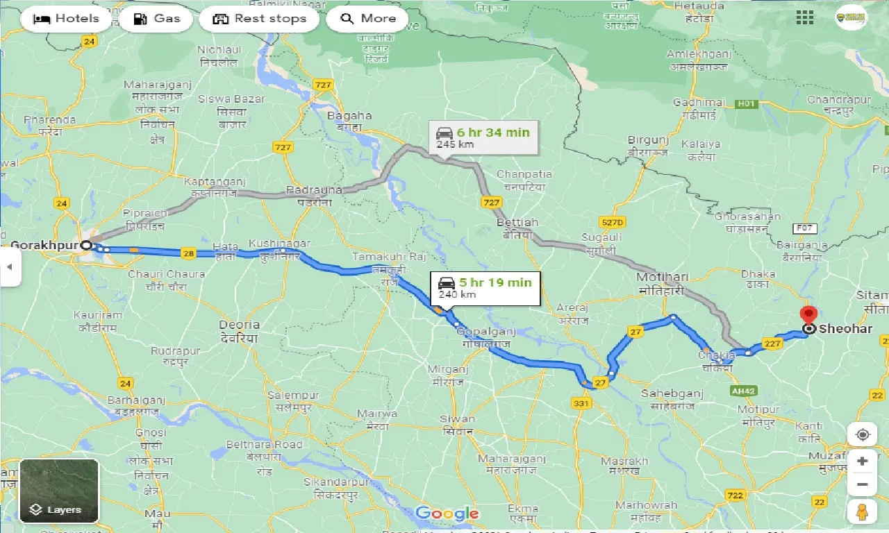 gorakhpur-to-sheohar-one-way