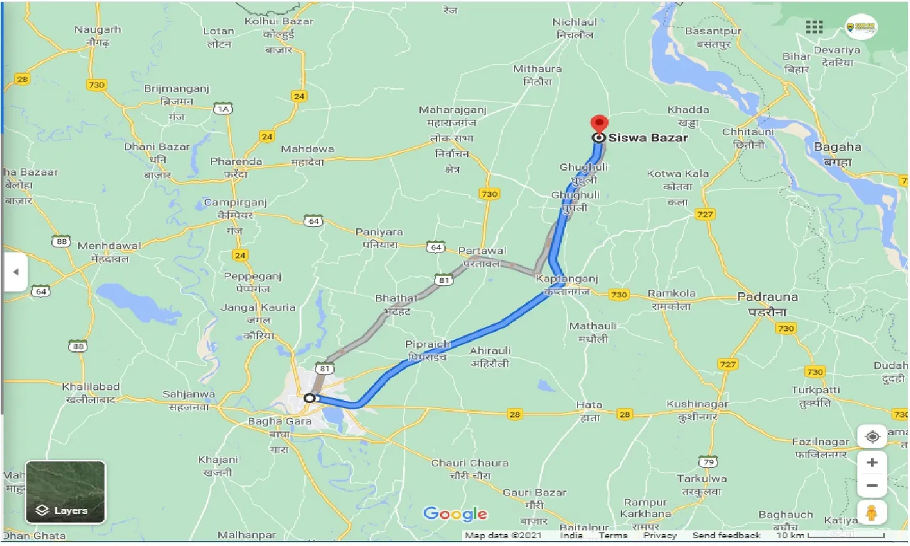 gorakhpur-to-siswa-bazar-one-way