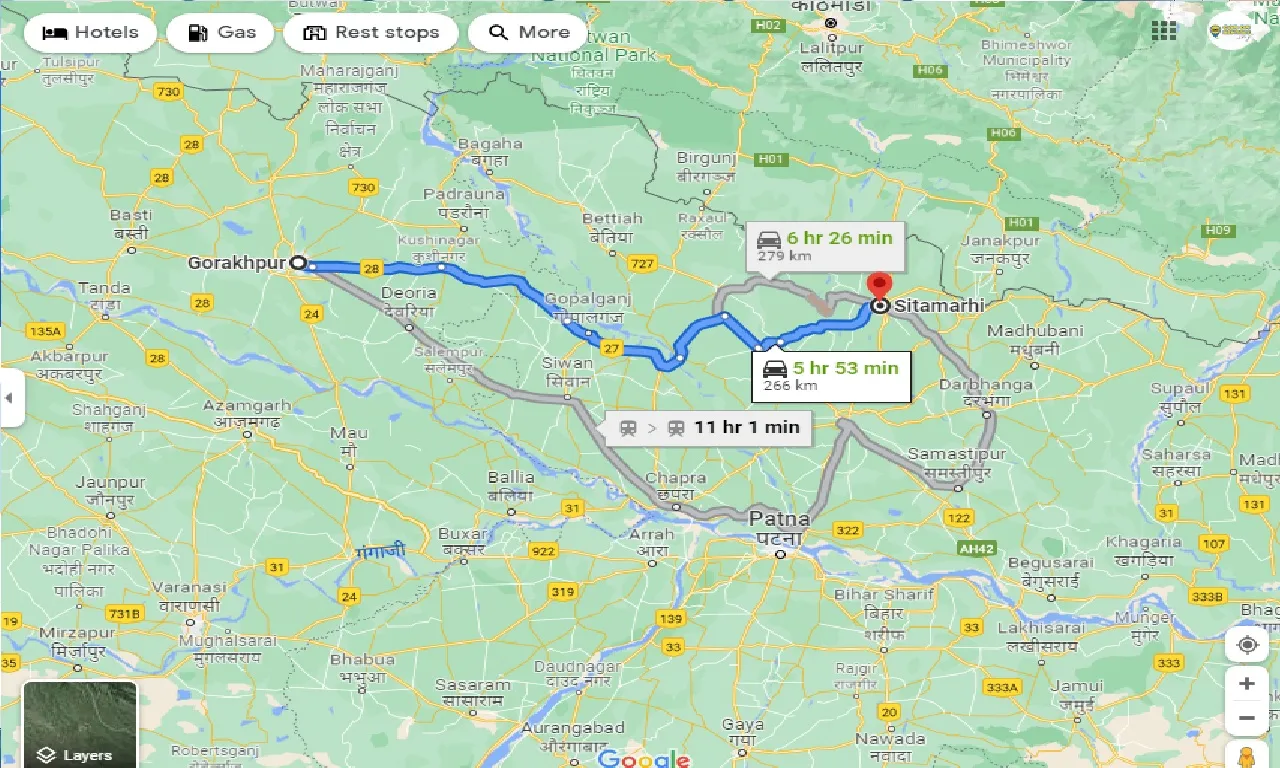 gorakhpur-to-sitamarhi-one-way