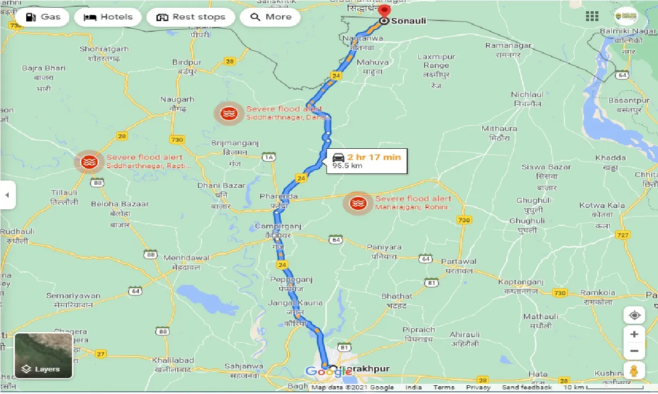 gorakhpur-to-sunauli-outstation