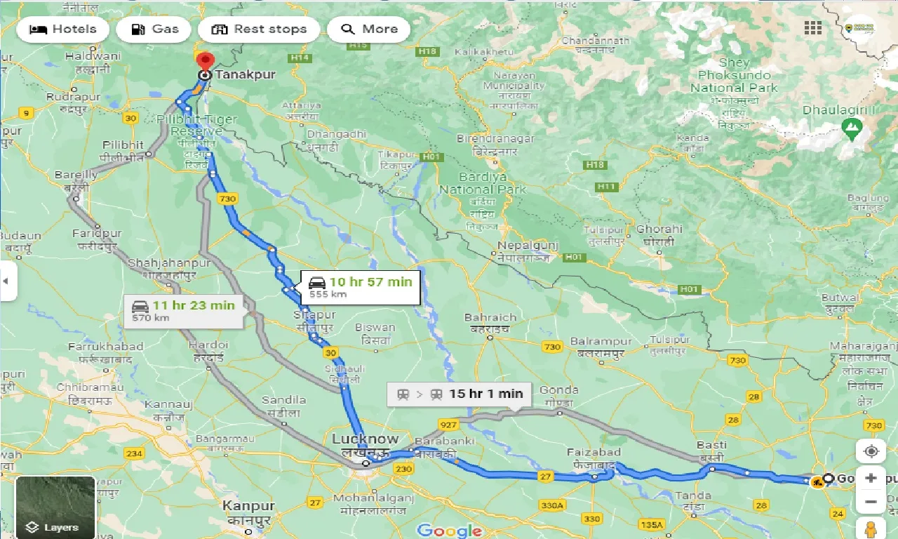gorakhpur-to-tanakpur-taxi