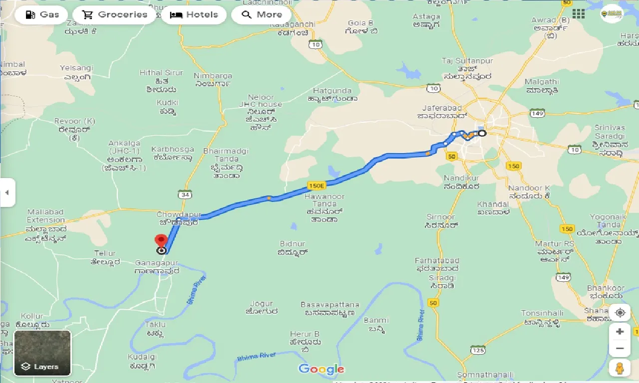 gulbarga-to-ganagapura-round-trip