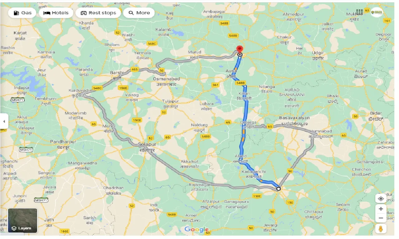 gulbarga-to-latur-one-way