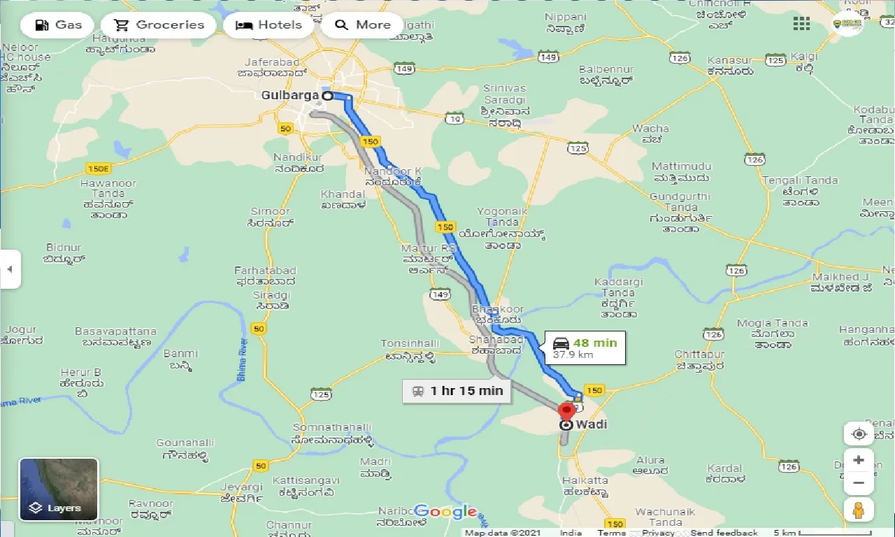 gulbarga-to-wadi-round-trip