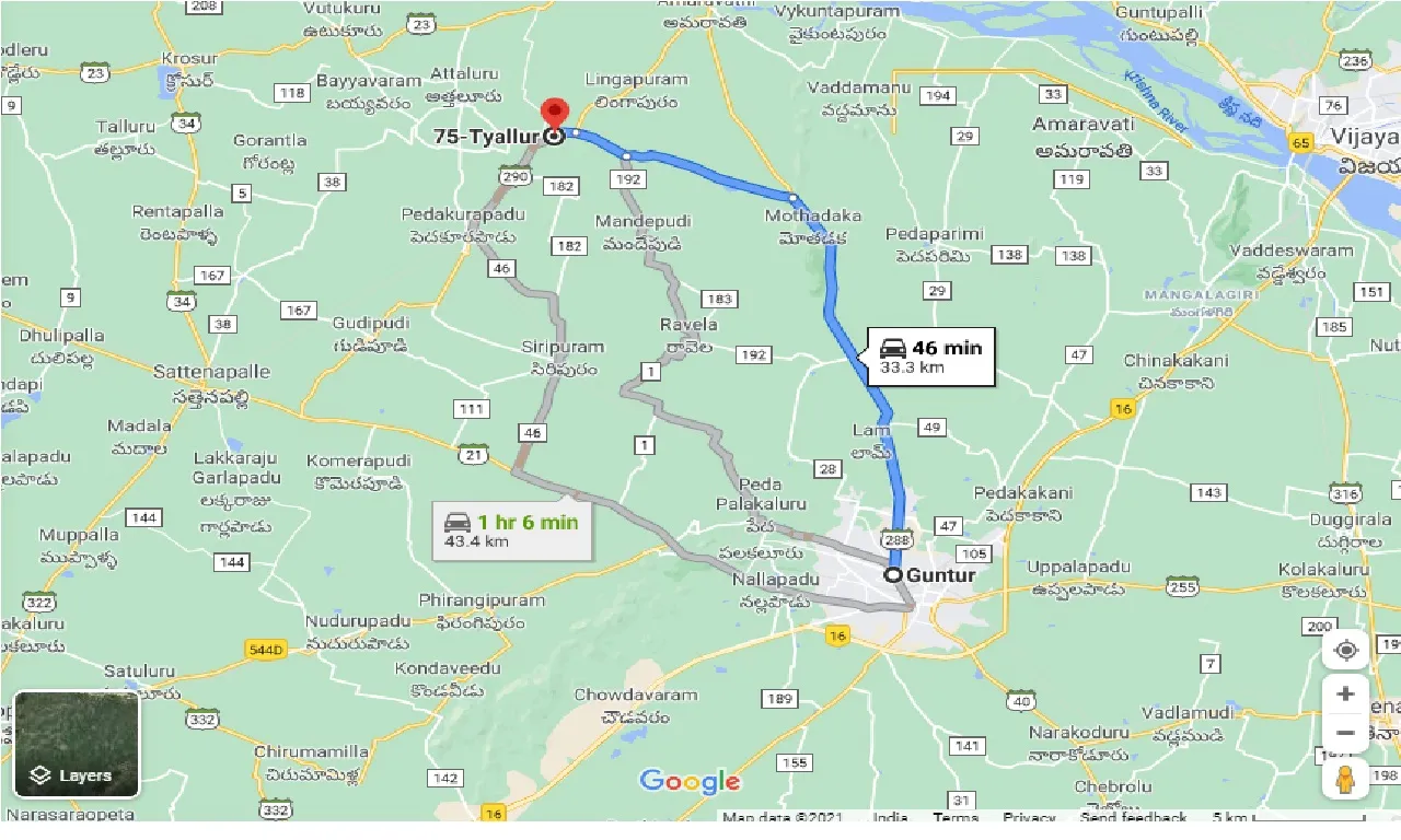guntur-to-75-tyallur-taxi