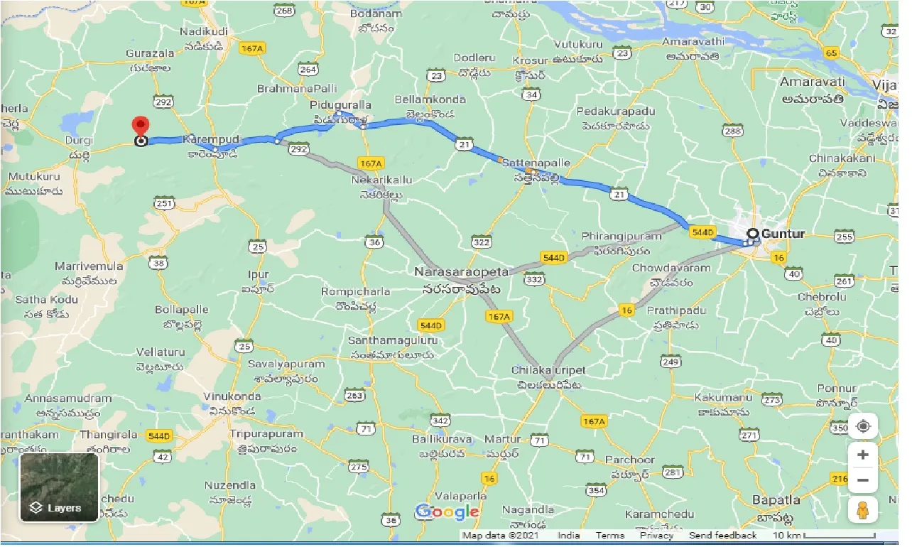 guntur-to-adigoppula-one-way