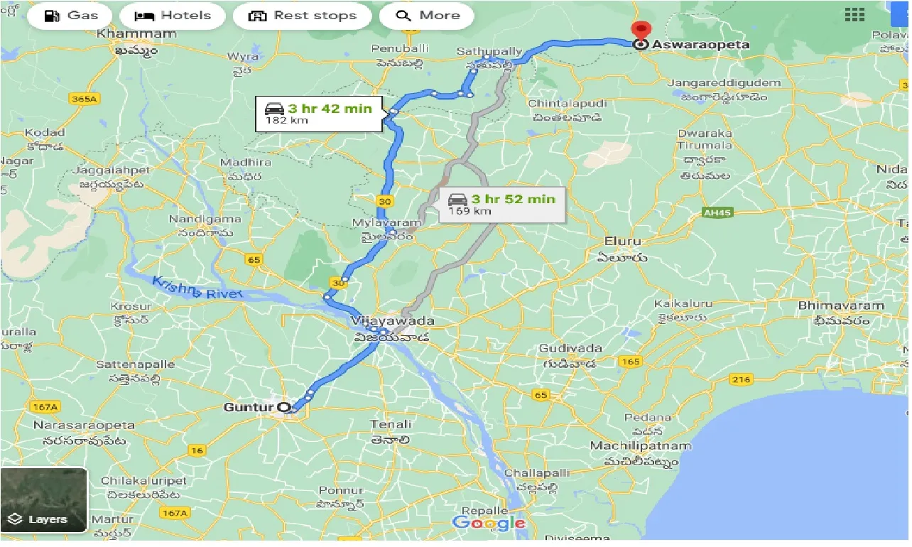 guntur-to-aswaraopeta-taxi