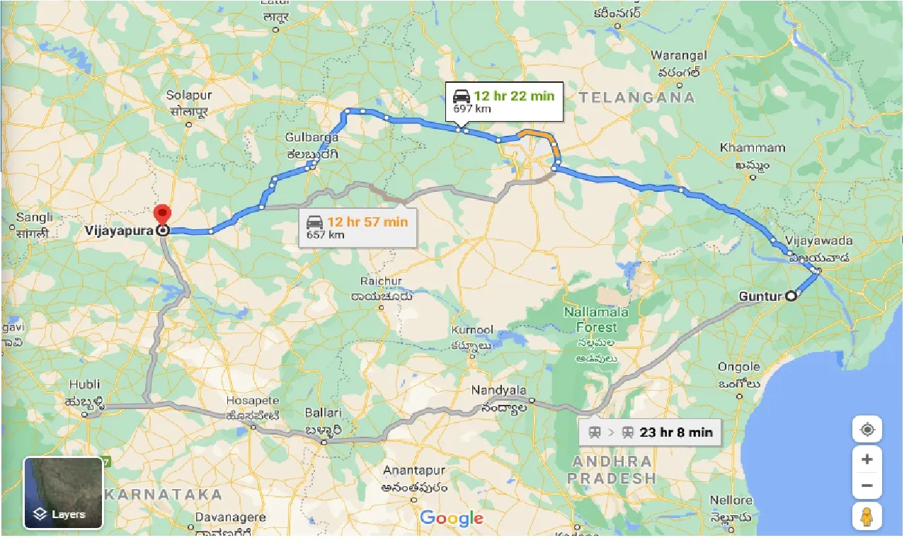 guntur-to-bijapur-taxi