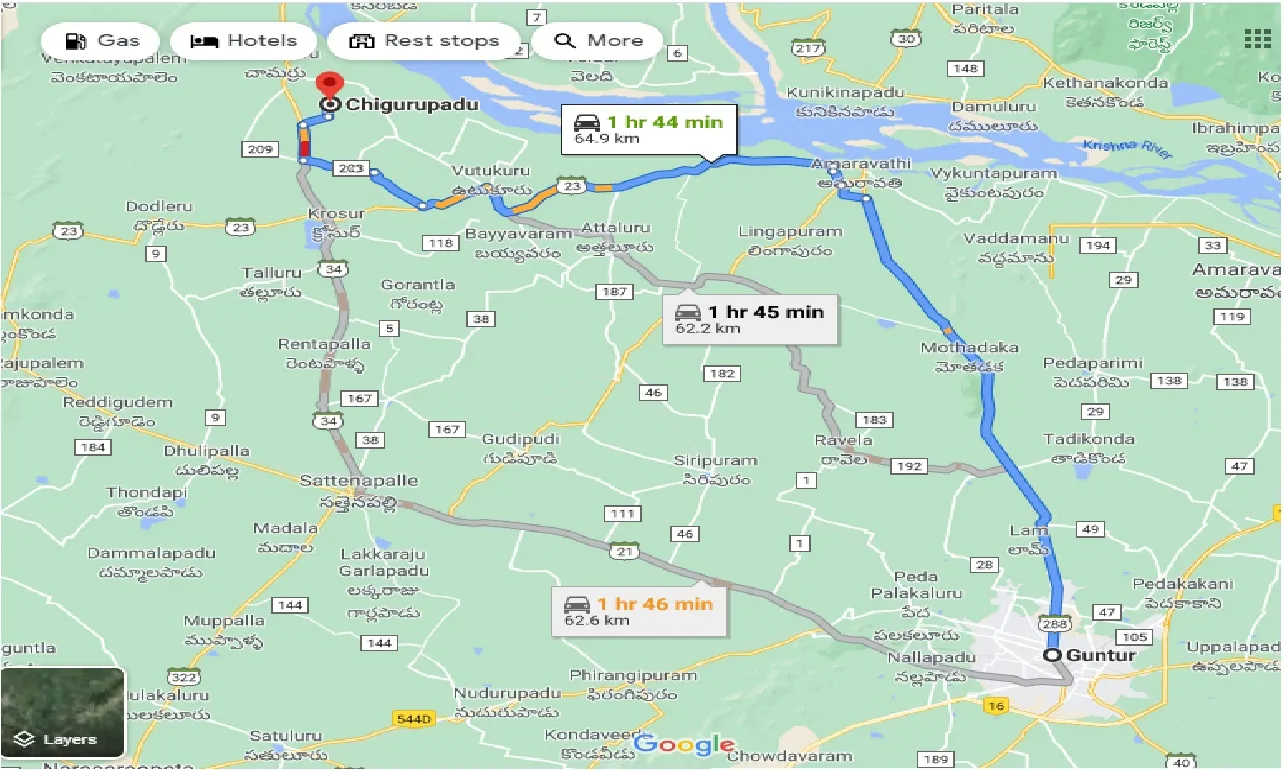 guntur-to-chigurupadu-one-way