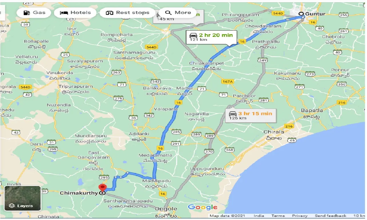 guntur-to-chimakurthy-taxi
