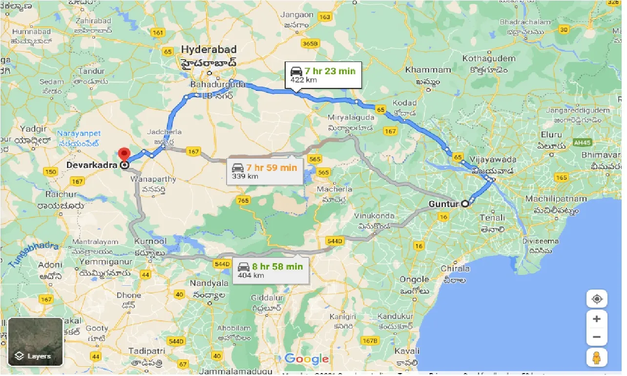guntur-to-devarkadra-one-way