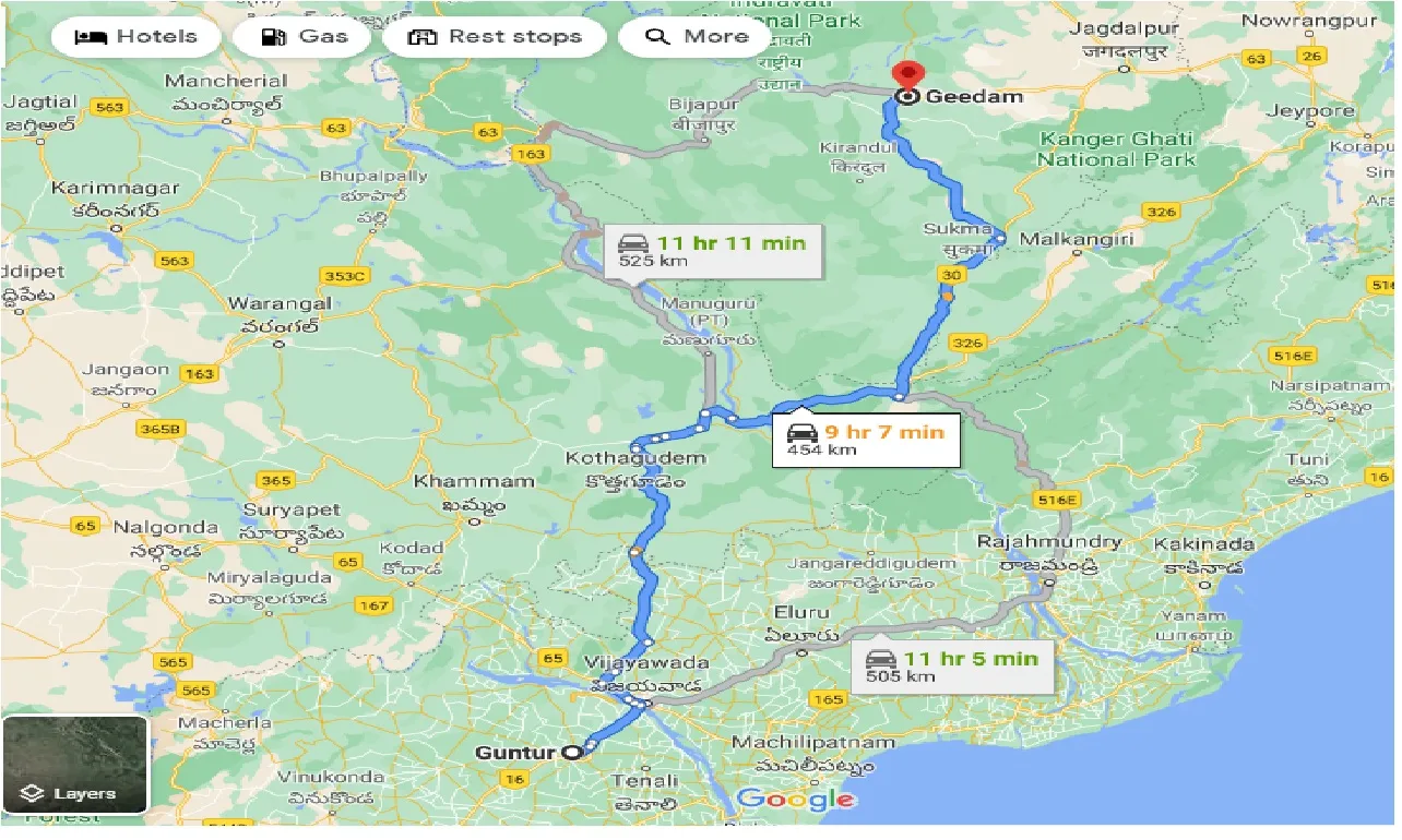 guntur-to-geedam-taxi