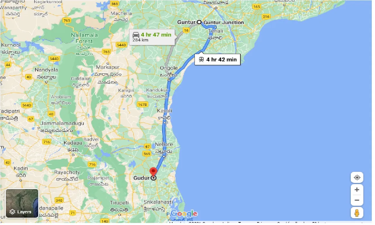 guntur-to-gudur-taxi