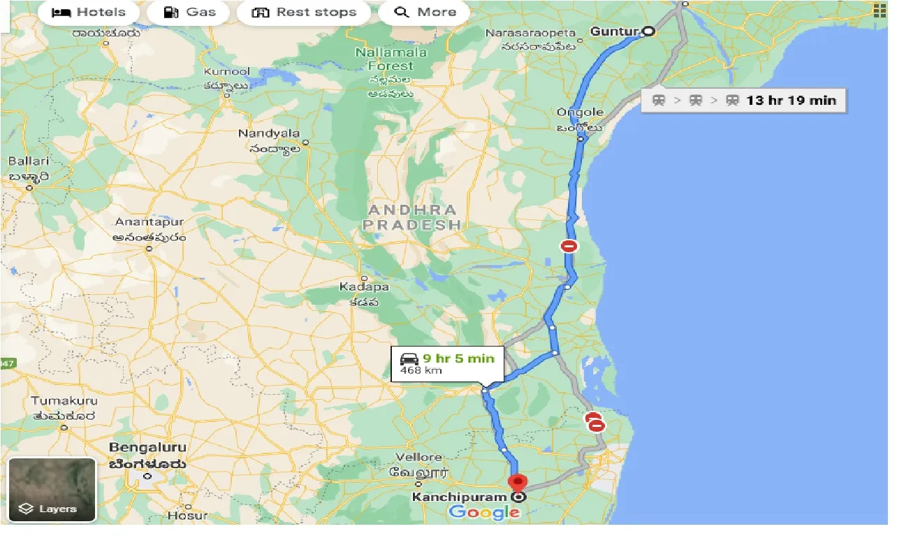 guntur-to-kanchipuram-taxi