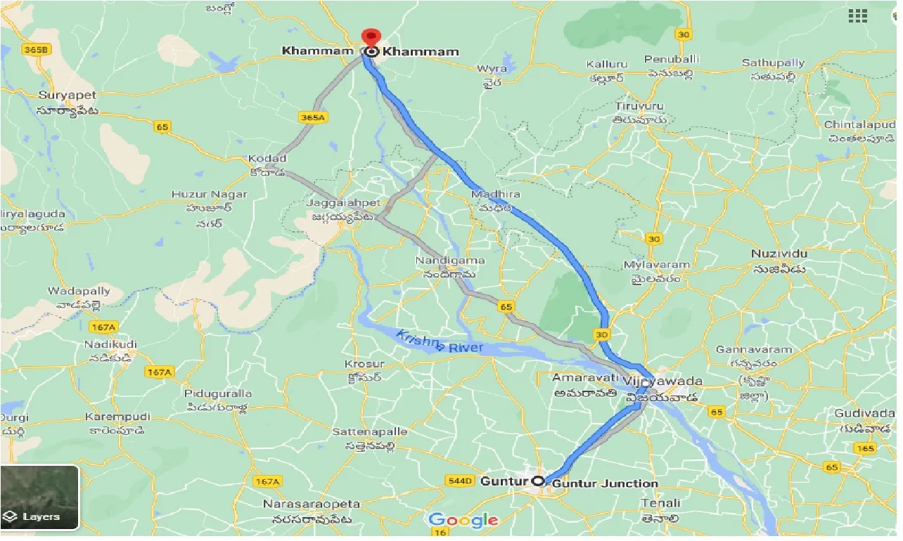 guntur-to-khammam-taxi
