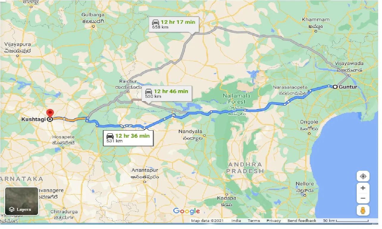 guntur-to-kushtagi-one-way