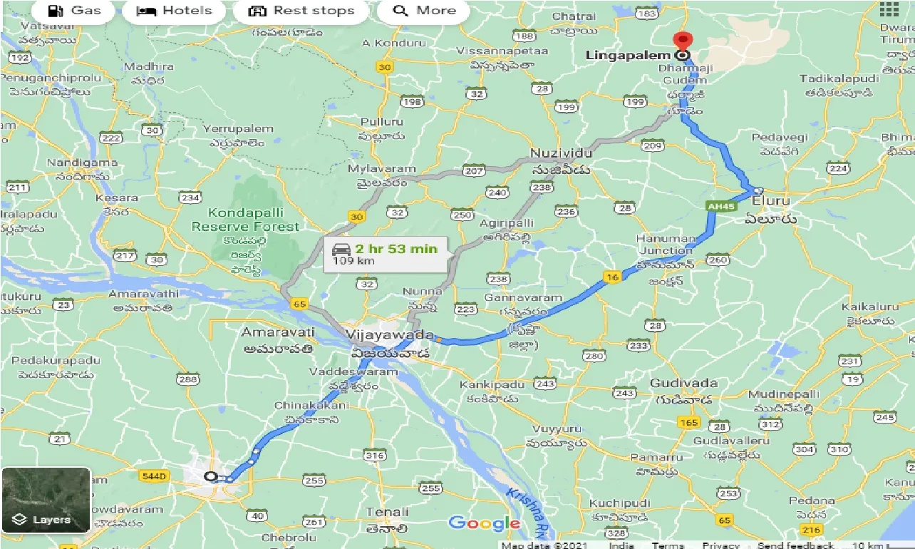 guntur-to-lingapalem-one-way