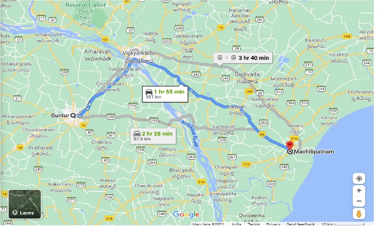 guntur-to-machilipatnam-one-way