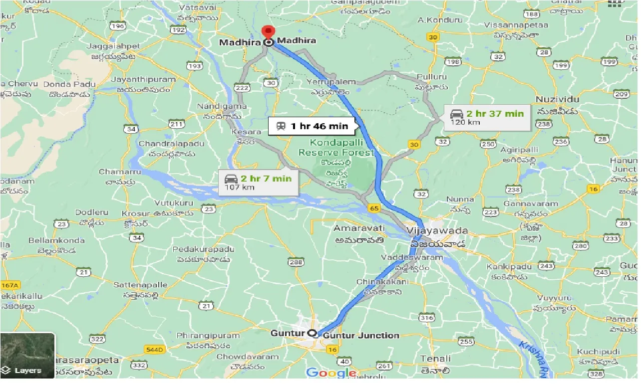 guntur-to-madhira-one-way