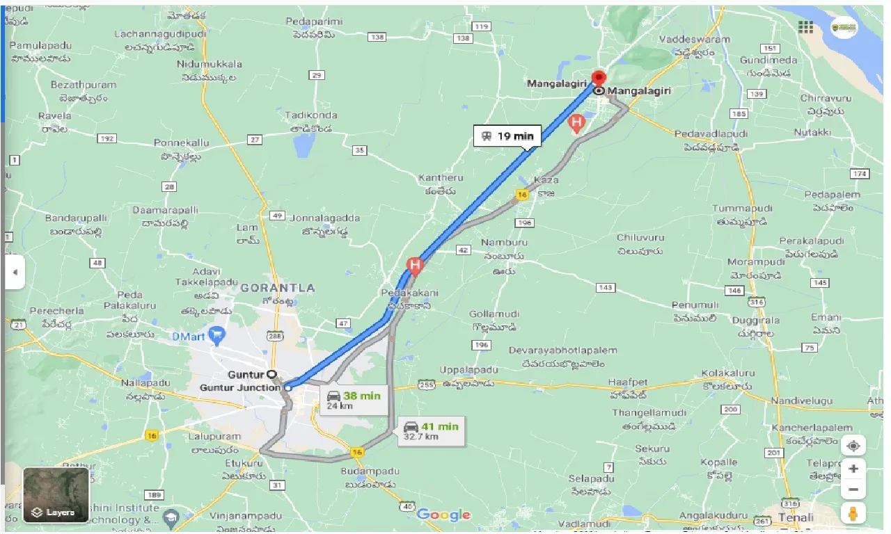 guntur-to-mangalagiri-round-trip