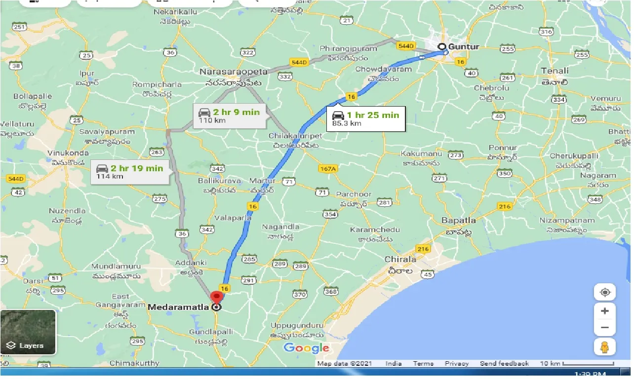 guntur-to-medaramatla-taxi