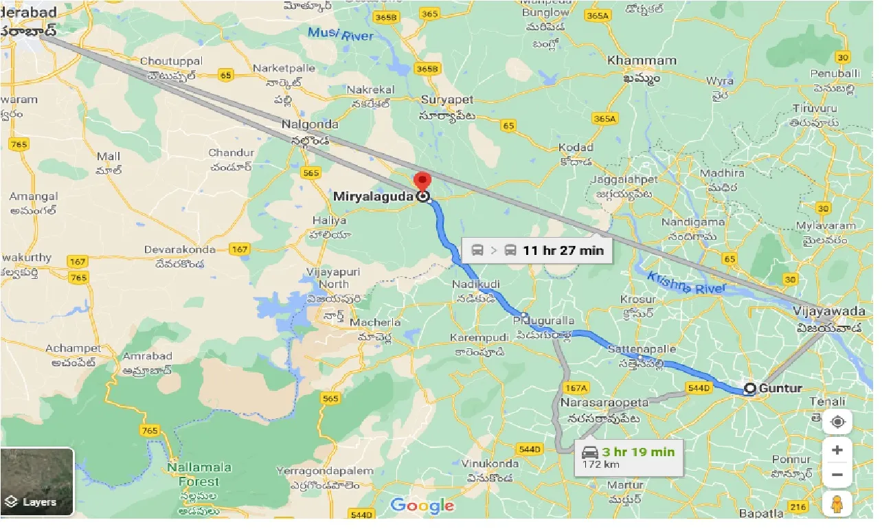 guntur-to-miryalaguda-taxi