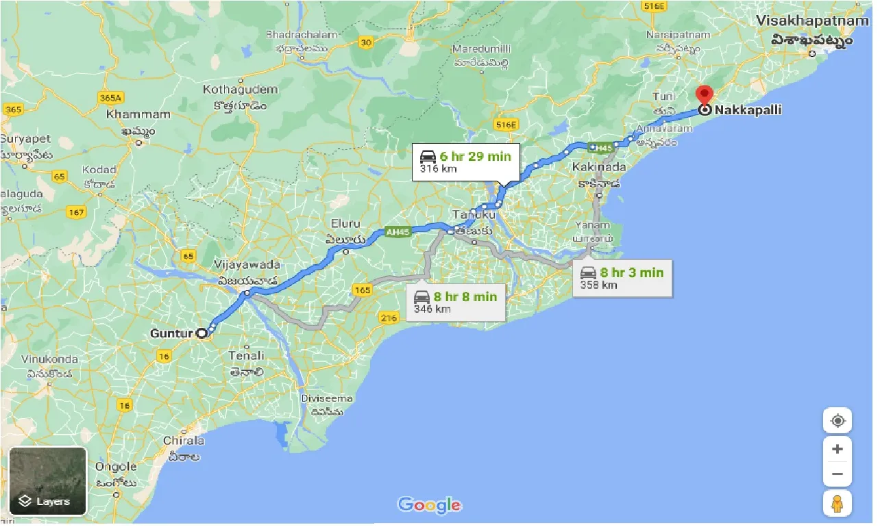 guntur-to-nakkapalli-taxi