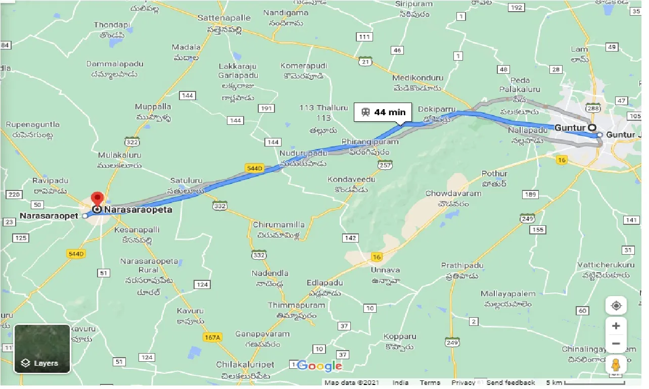 guntur-to-narasaraopeta-one-way