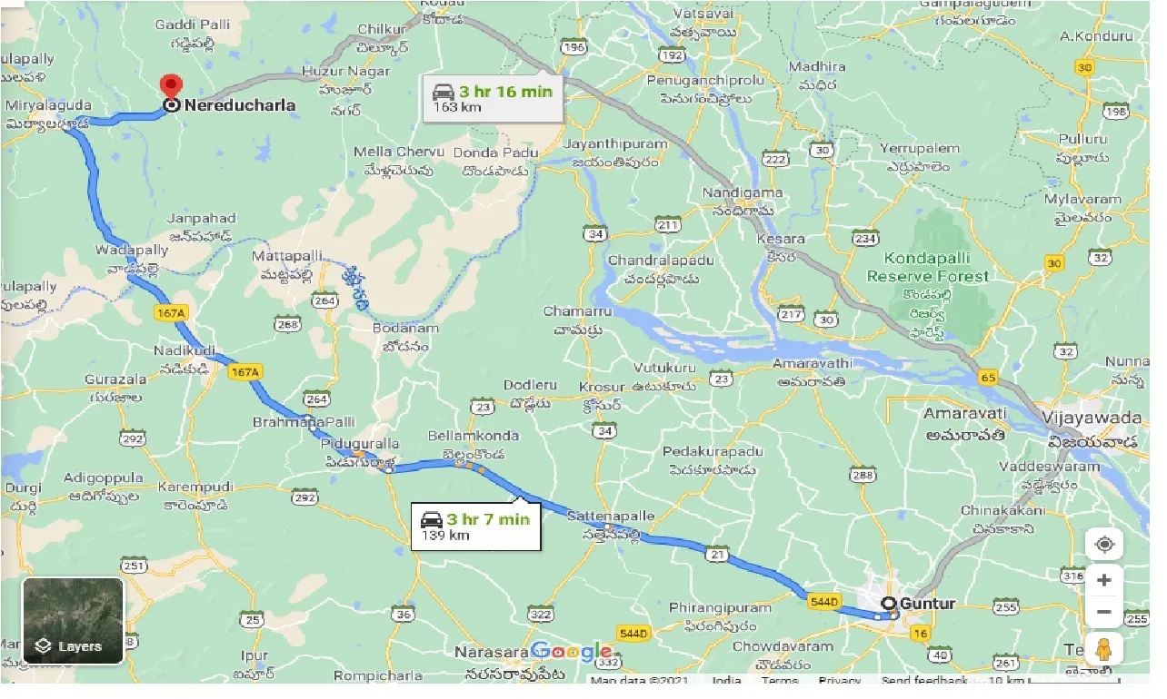 guntur-to-nereducharla-one-way