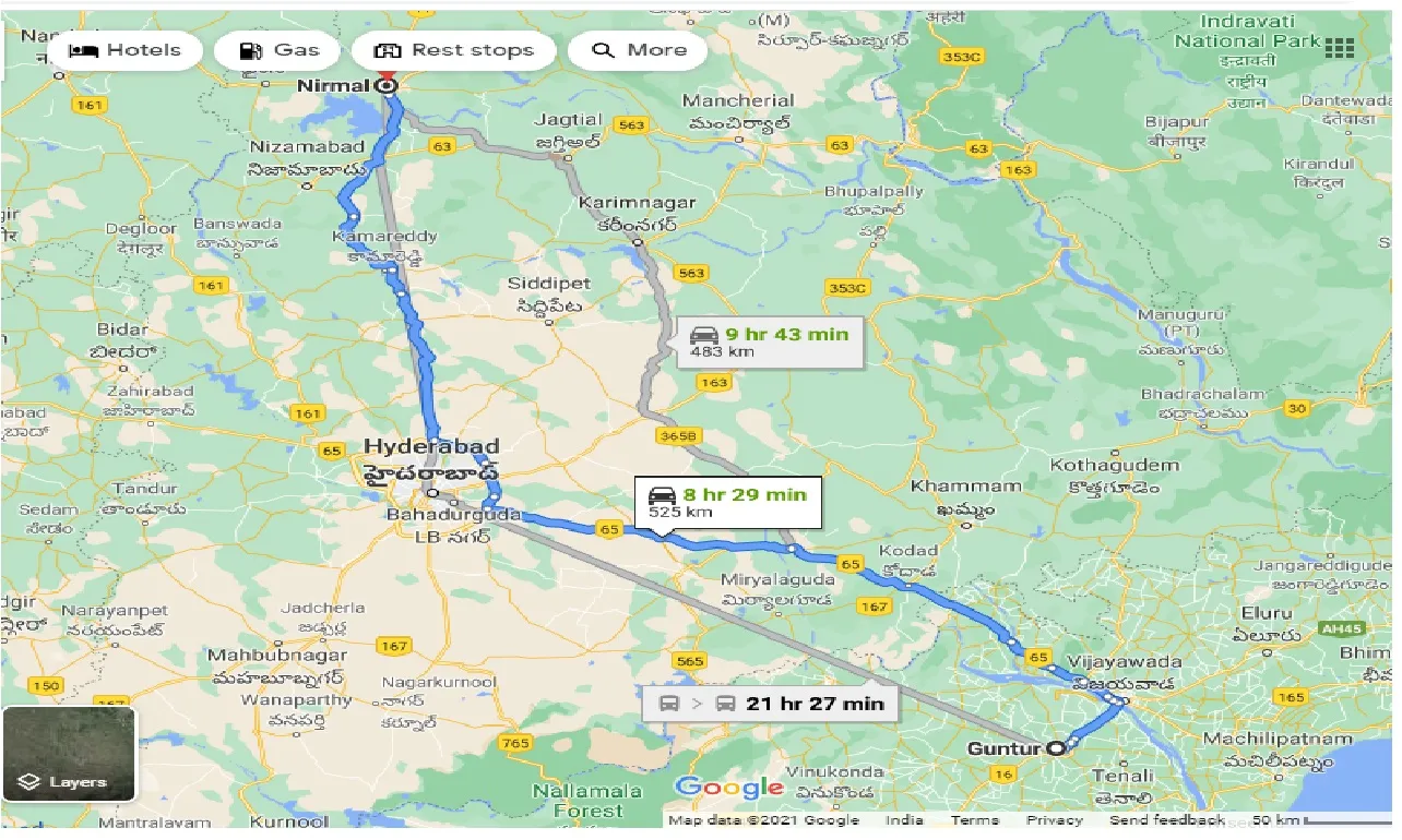 guntur-to-nirmal-taxi