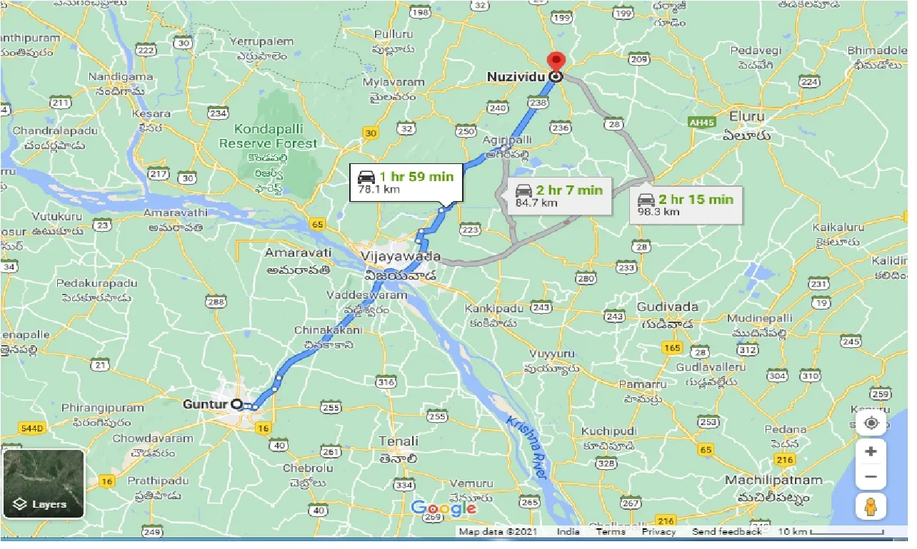 guntur-to-nuzividu-one-way