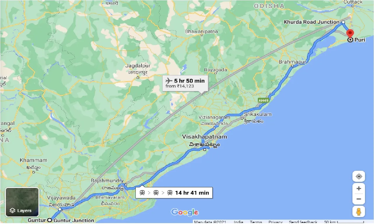 guntur-to-puri-taxi