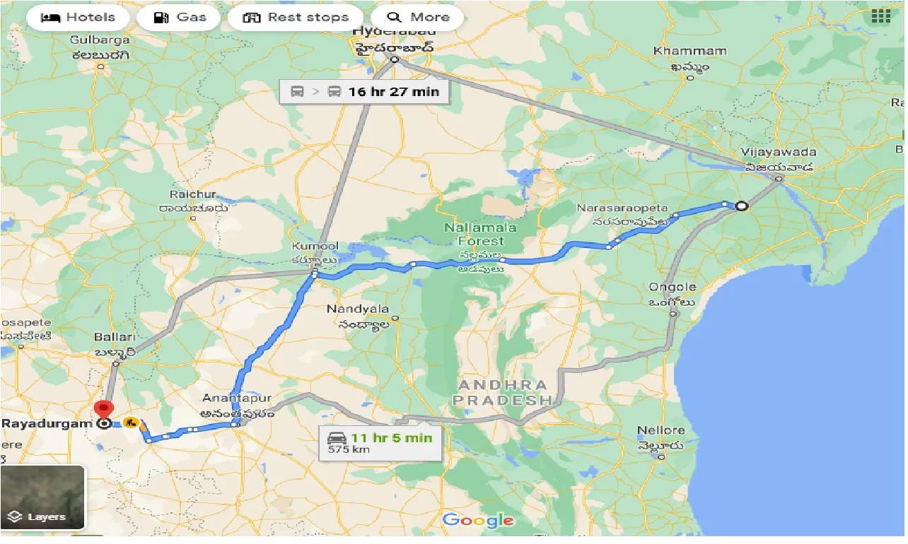 guntur-to-rayadurgam-taxi