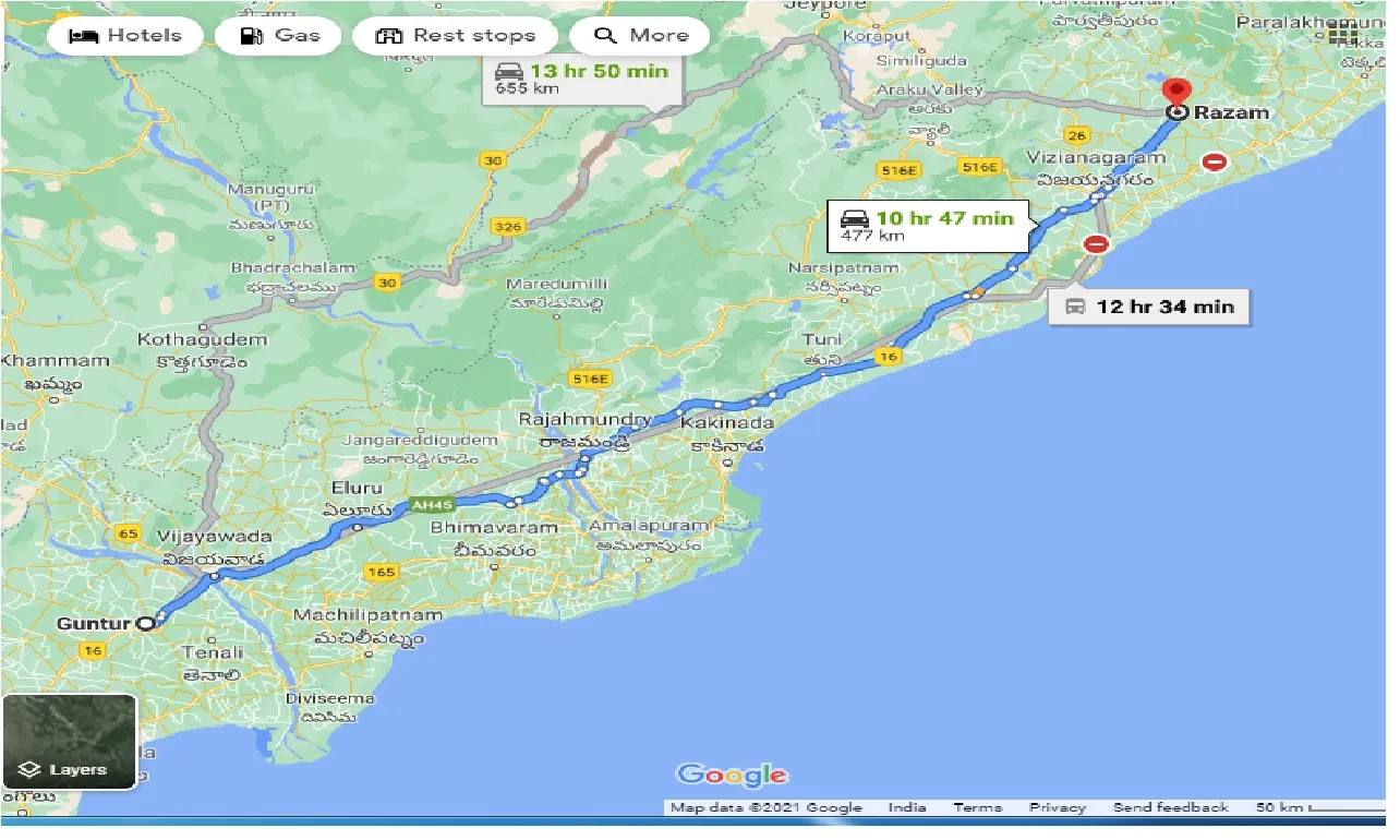 guntur-to-razam-taxi