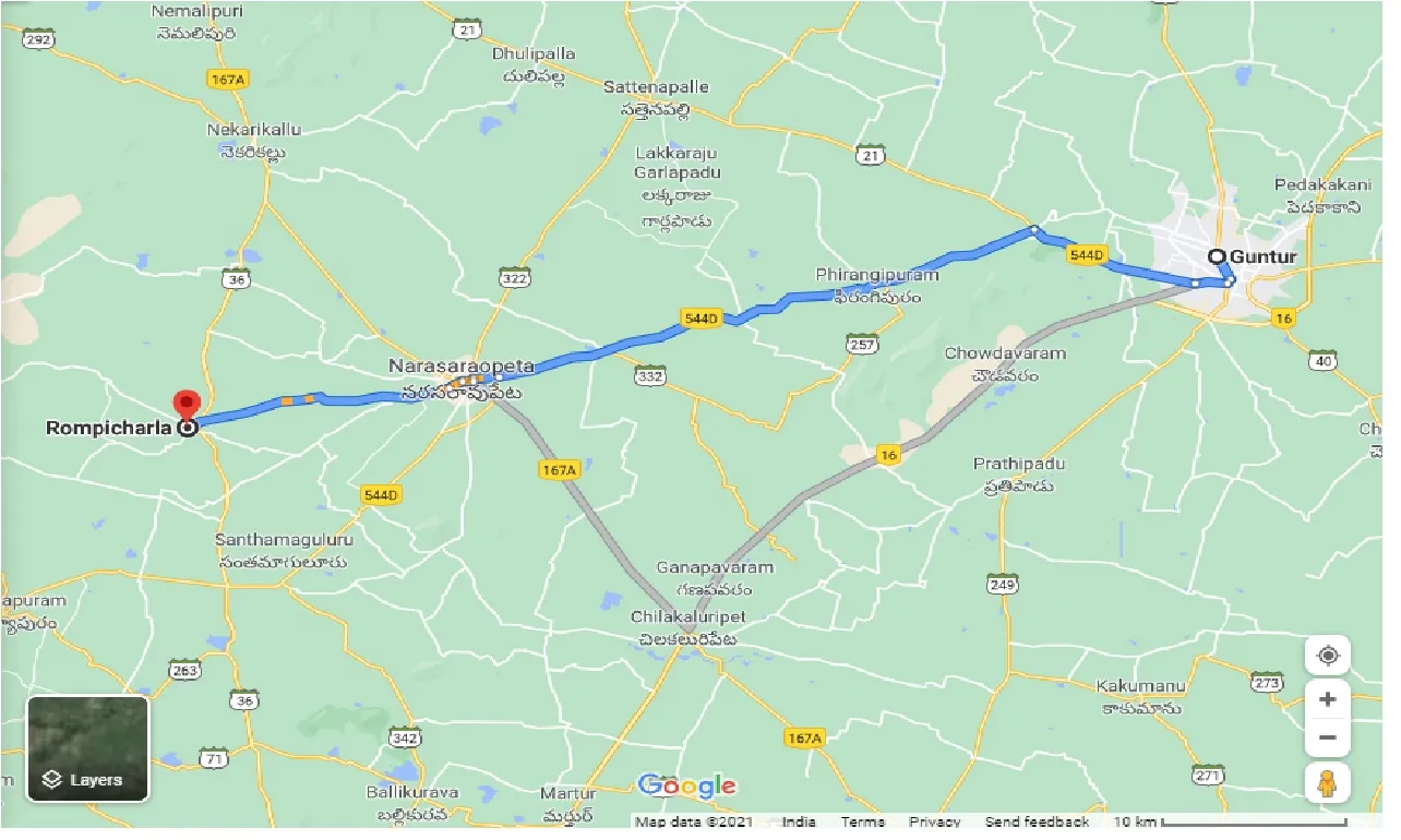 guntur-to-rompicharla-taxi