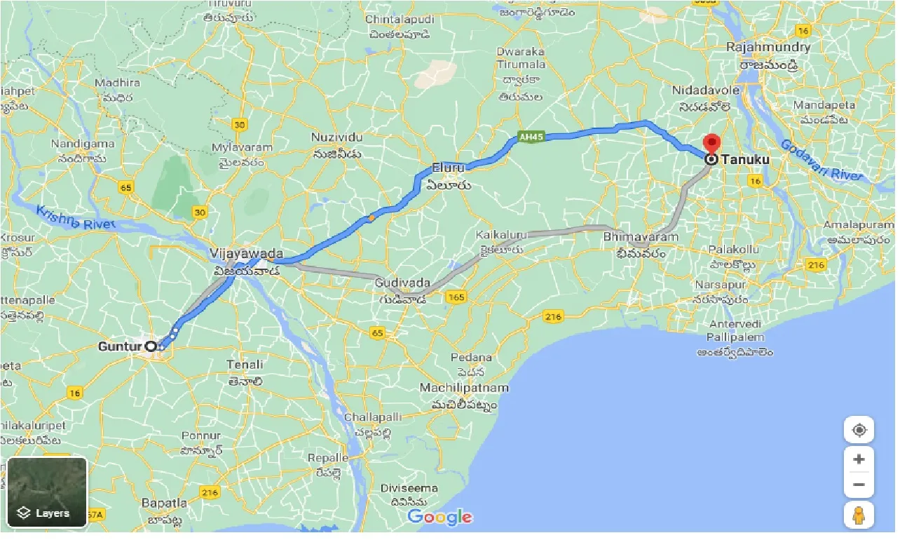 guntur-to-tanuku-taxi