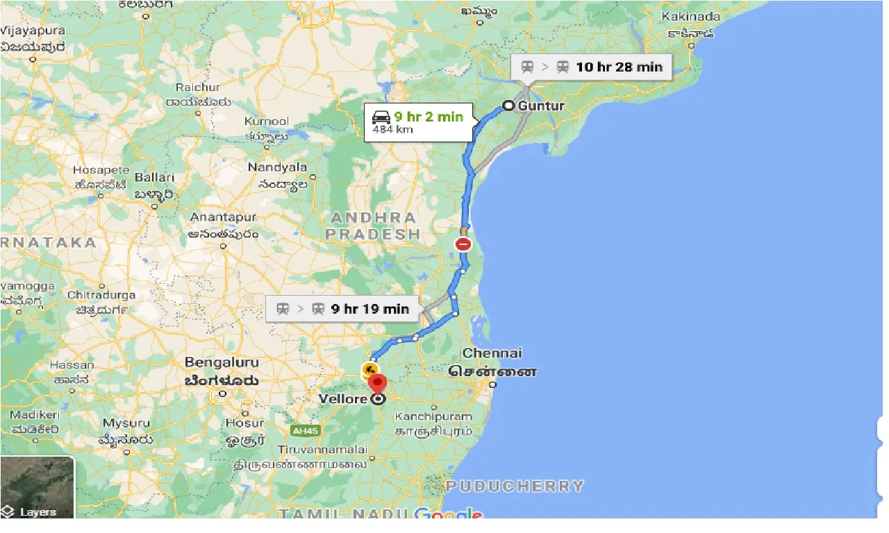 guntur-to-vellore-taxi