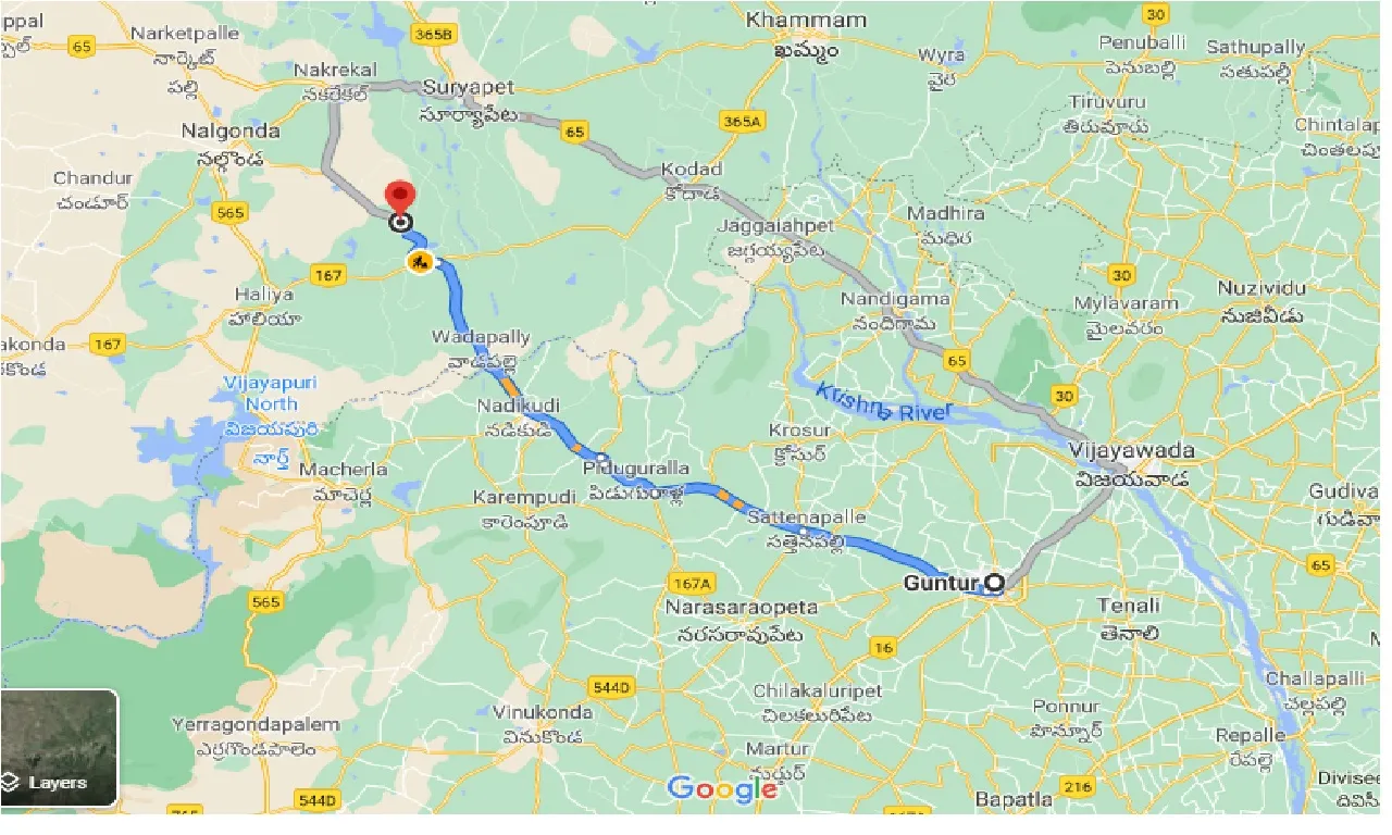guntur-to-vemulapally-one-way