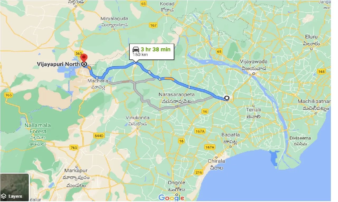 guntur-to-vijayapuri-north-one-way