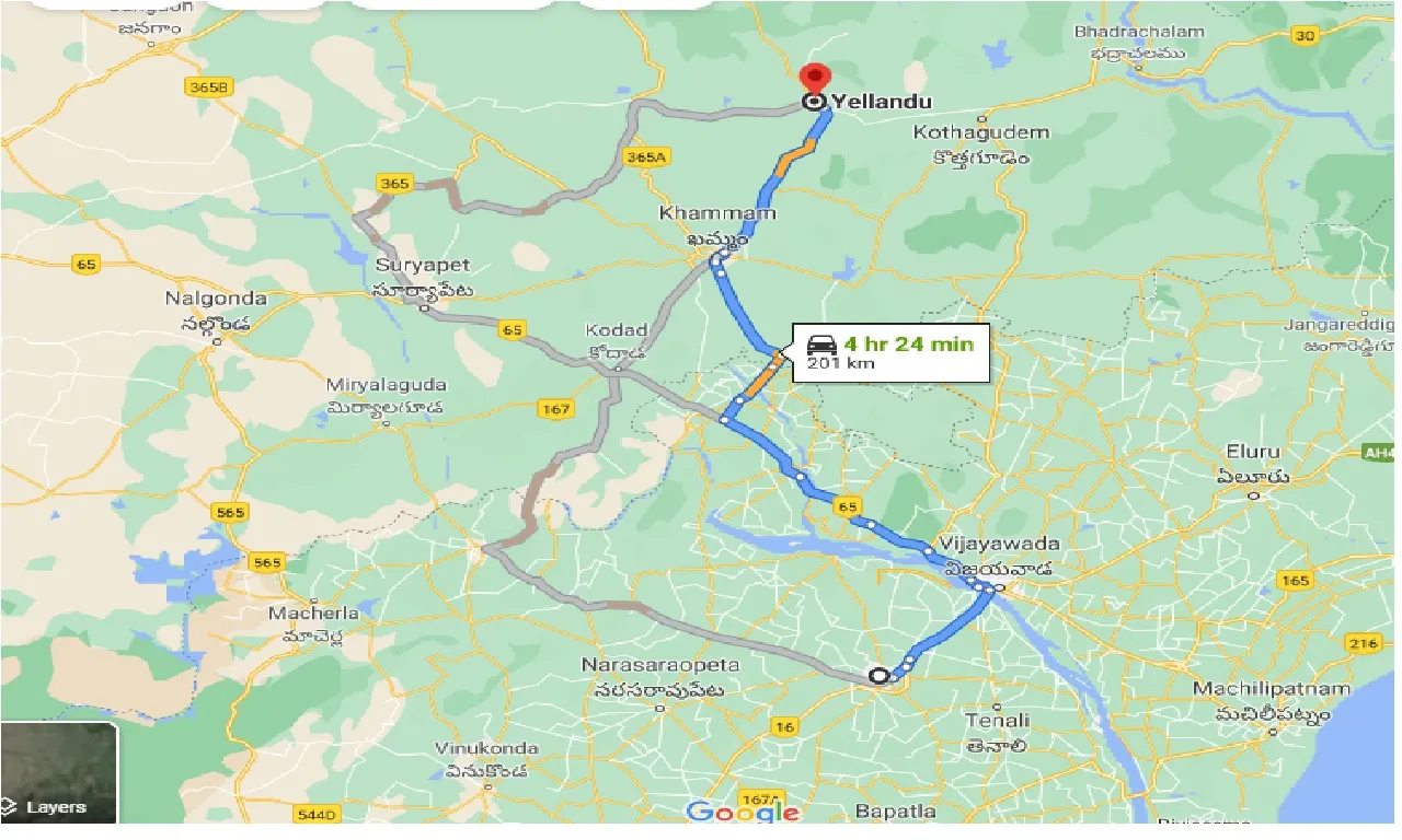 guntur-to-yellandu-taxi