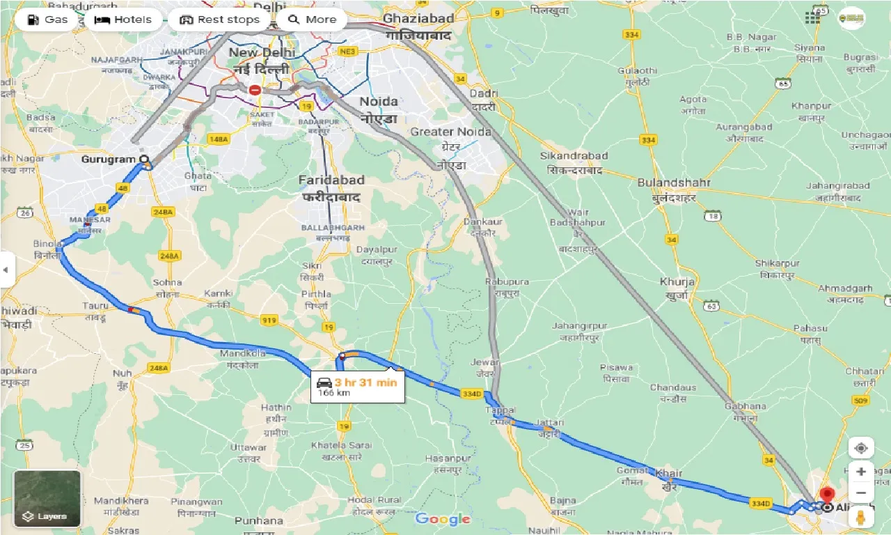 gurgaon-to-aligarh-round-trip