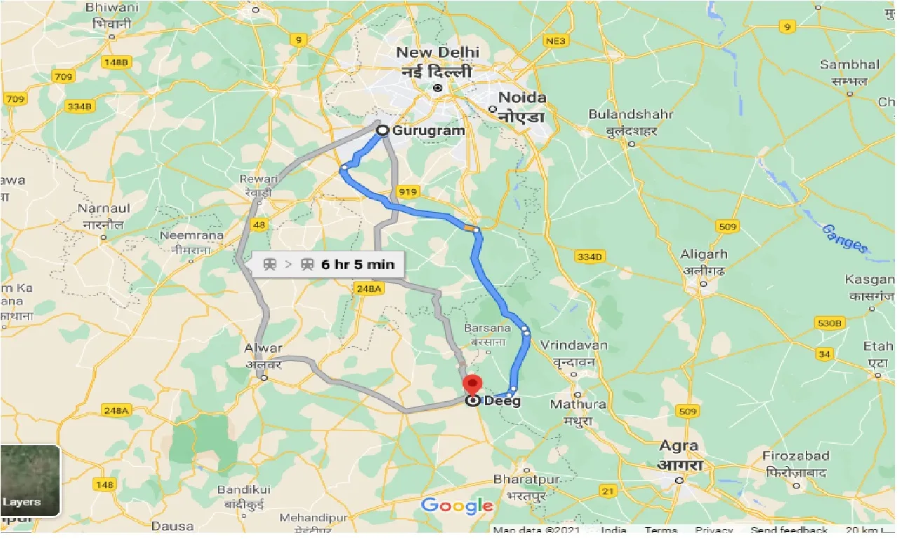 gurgaon-to-deeg-taxi